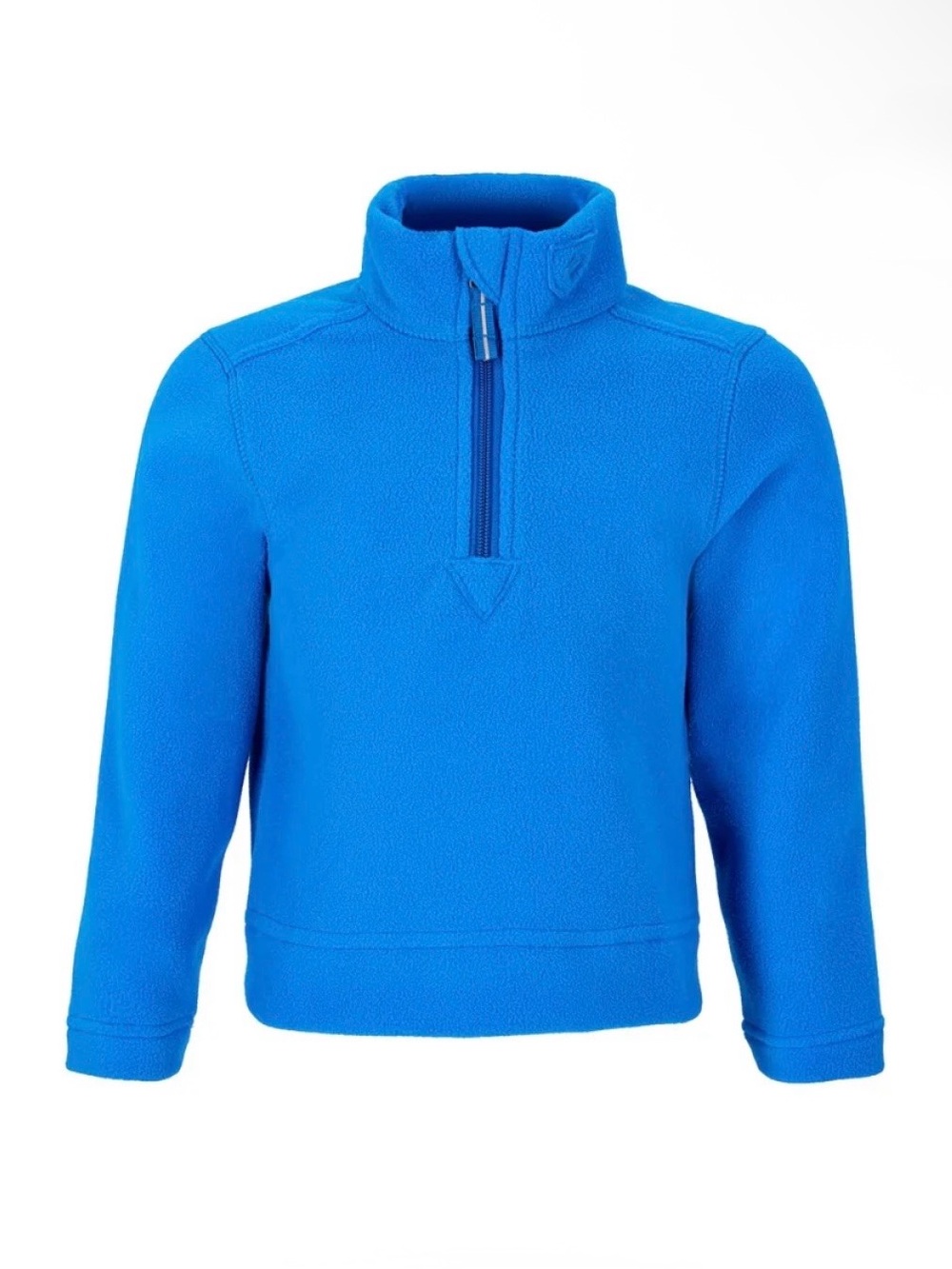Obermeyer Kids Unisex Ultra Gear Half-Zip Fleece Blue Pullover - Size M (4-5)